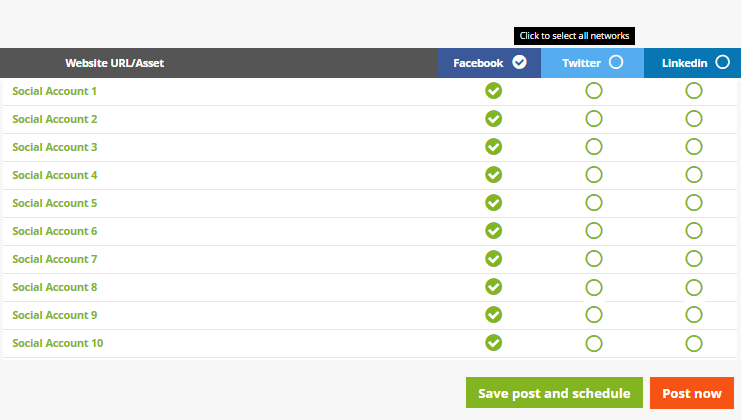 social calendar networks